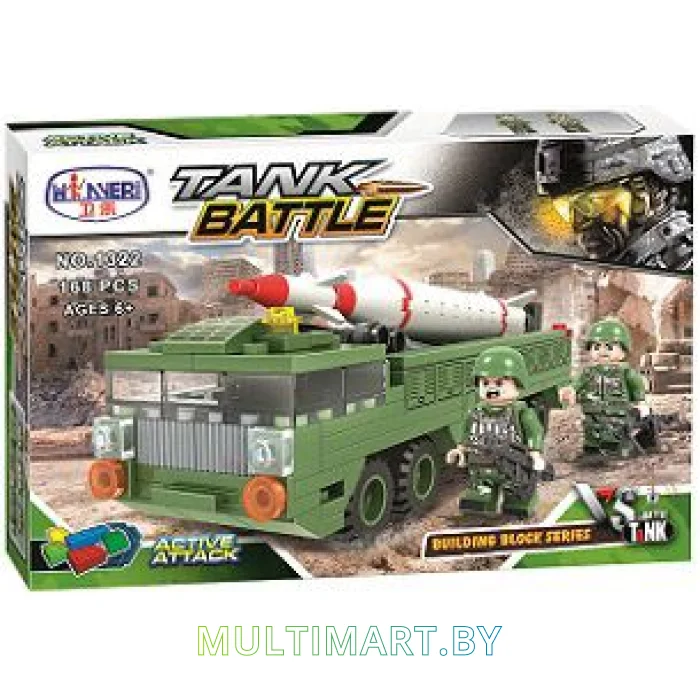 Конструктор Winner 1322 Tank Battle